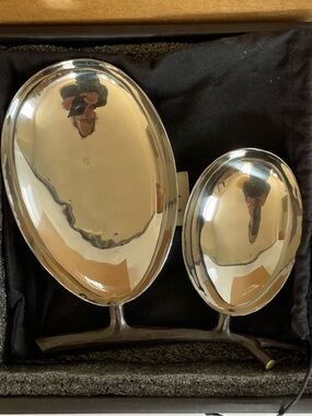 Michael Aram Botanical Pod Double Nut Dish In Box